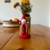 Mini Bright Red Sitting Gonk