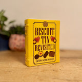 Biscuit Tin Ceramic Book Vase