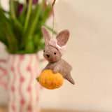 Felt Bunny With Carrot