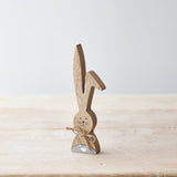 Boy & Girl Wooden Bunnies