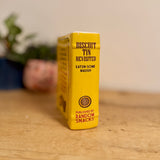 Biscuit Tin Ceramic Book Vase