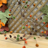 Velvet Acorn Garland