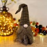 Large Tweed Gonk In Tall Hat