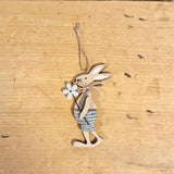 Wooden Rabbit Hanger