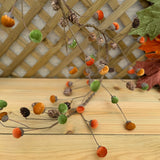 Velvet Acorn Garland