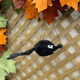 Fluffy Hanging Bat Decorations