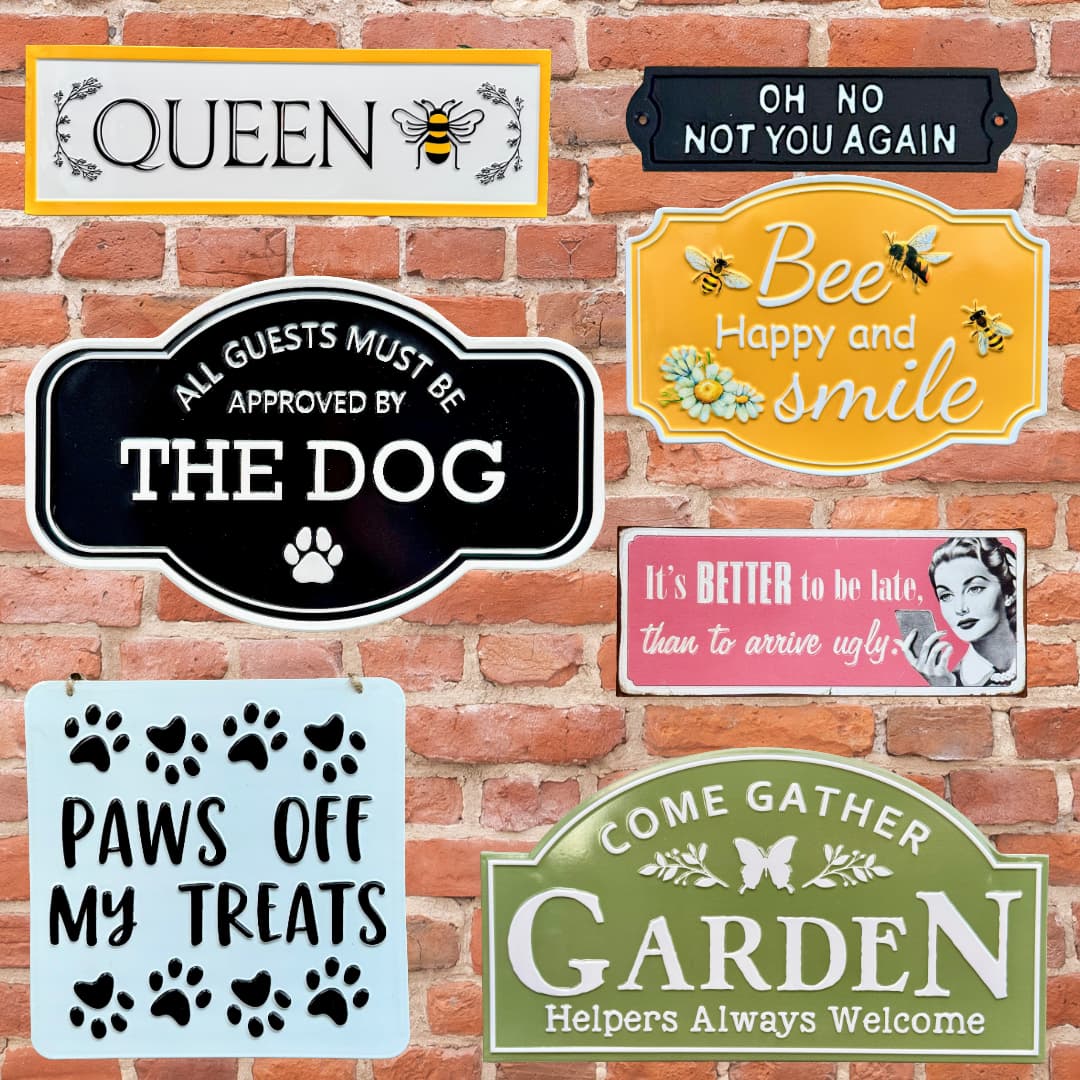 Everyday Signs & Wall Art