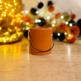 Ceramic Pumpkin Bucket T Light