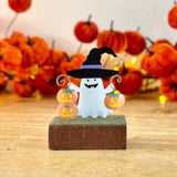 Metal Ghost at Pumpkin Patch