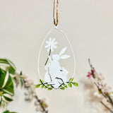 Hanging Easter Egg Scene