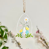 Hanging Easter Egg Scene