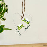 Blue Tit Heart Hanging