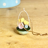 Half Easter Egg Hanging