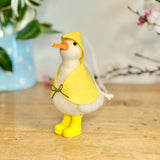 Felt Duck in Waterproofs