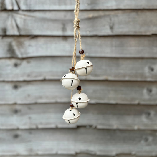 White Hanging Bell Bunch