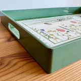 Plastic Floral Garden Tray
