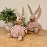Small Fabric Shelf Sitting Rabbit