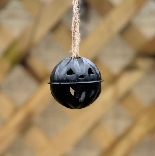 Mini Black Pumpkin Bell