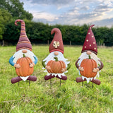 Autumnal Gonk Metal Garden Stakes