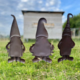 Autumnal Gonk Metal Garden Stakes