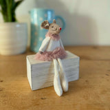 Mouse in Pink Fluffy Skirt