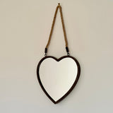 Hanging Heart Wall Mirror