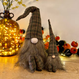 Large Tweed Gonk In Tall Hat