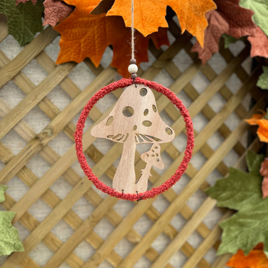 Cut Out Hanging Toadstool