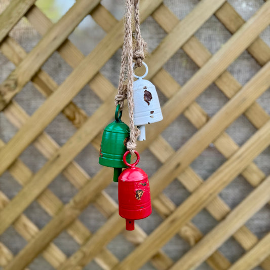 Small Rustic Coloured Jingle Bells