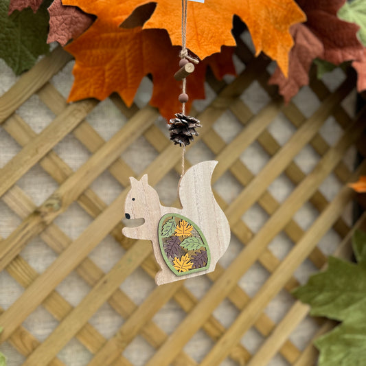 Cut Out Hanging Squirrel