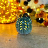 Green Ceramic Squash with LED