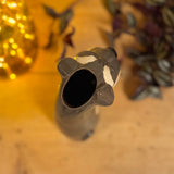 Schnauzer Dog Vase