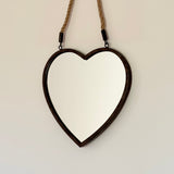 Hanging Heart Wall Mirror