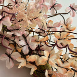 Large Pink & Orange Ombré Butterfly Wreath
