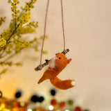 Woollen Hanging Trapeze Fox