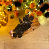 Dumpy Copper Effect Metal Pumpkin