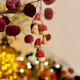 Natural Wooden Mushroom Hanger