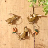 Hanging Rabbit & Carrot Garland