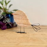 Spotty Wooden Bird