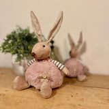 Large Fabric Shelf Sitting Rabbit