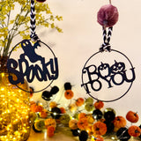 Pair of Metal Silhouette Hangers