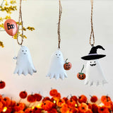 Three Hanging Mischievous Ghost