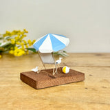 Deck Chair with Umbrella