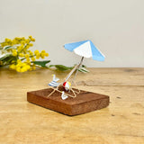 Deck Chair with Umbrella