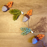 Acorn And Oak Leaf Garland