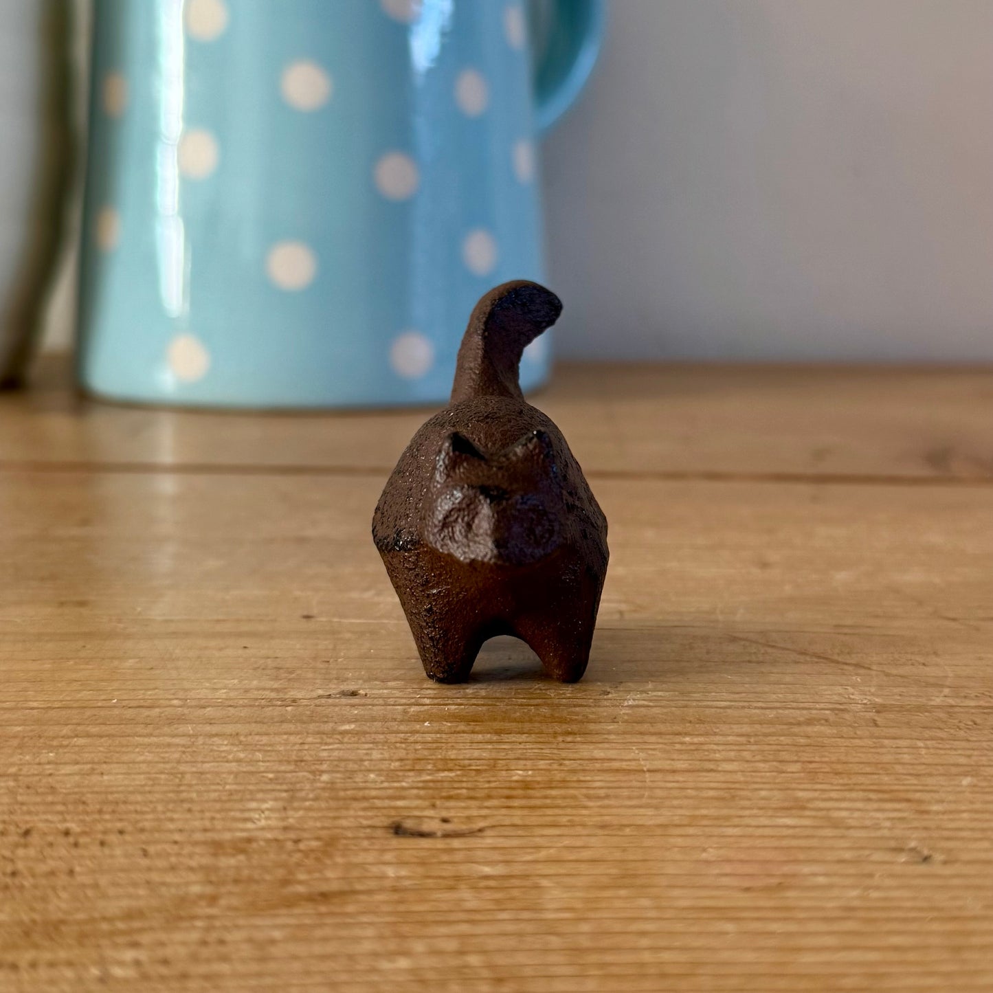 Mini Cast Iron Cat Decoration