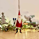 Hanging Artist Santa