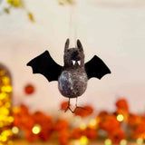 Grinning Felt Bat