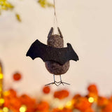 Grinning Felt Bat