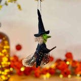 Felt Wicked Witch on Broomstick